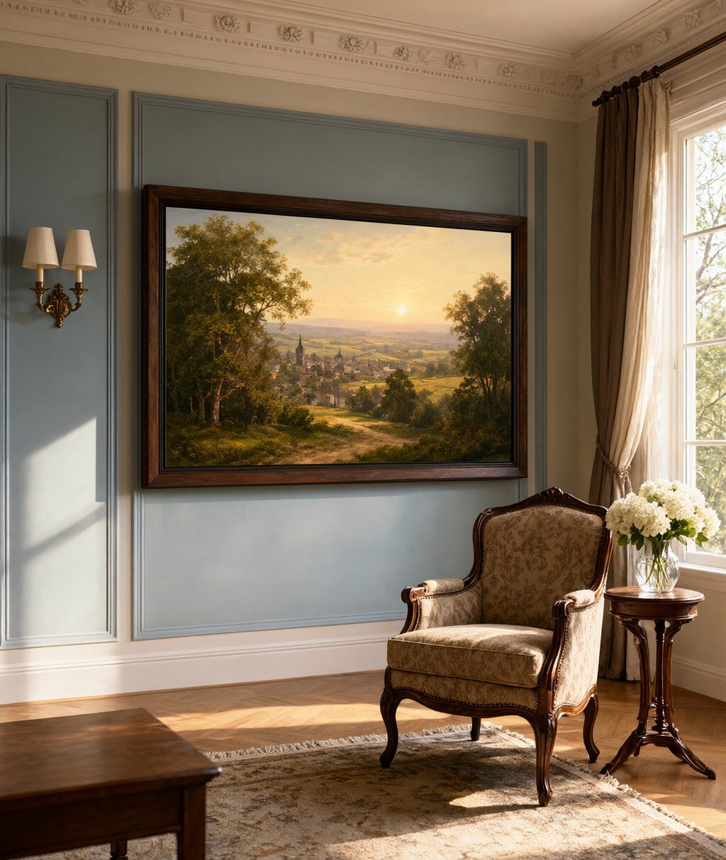 The S3 Pro in a European classical living room.